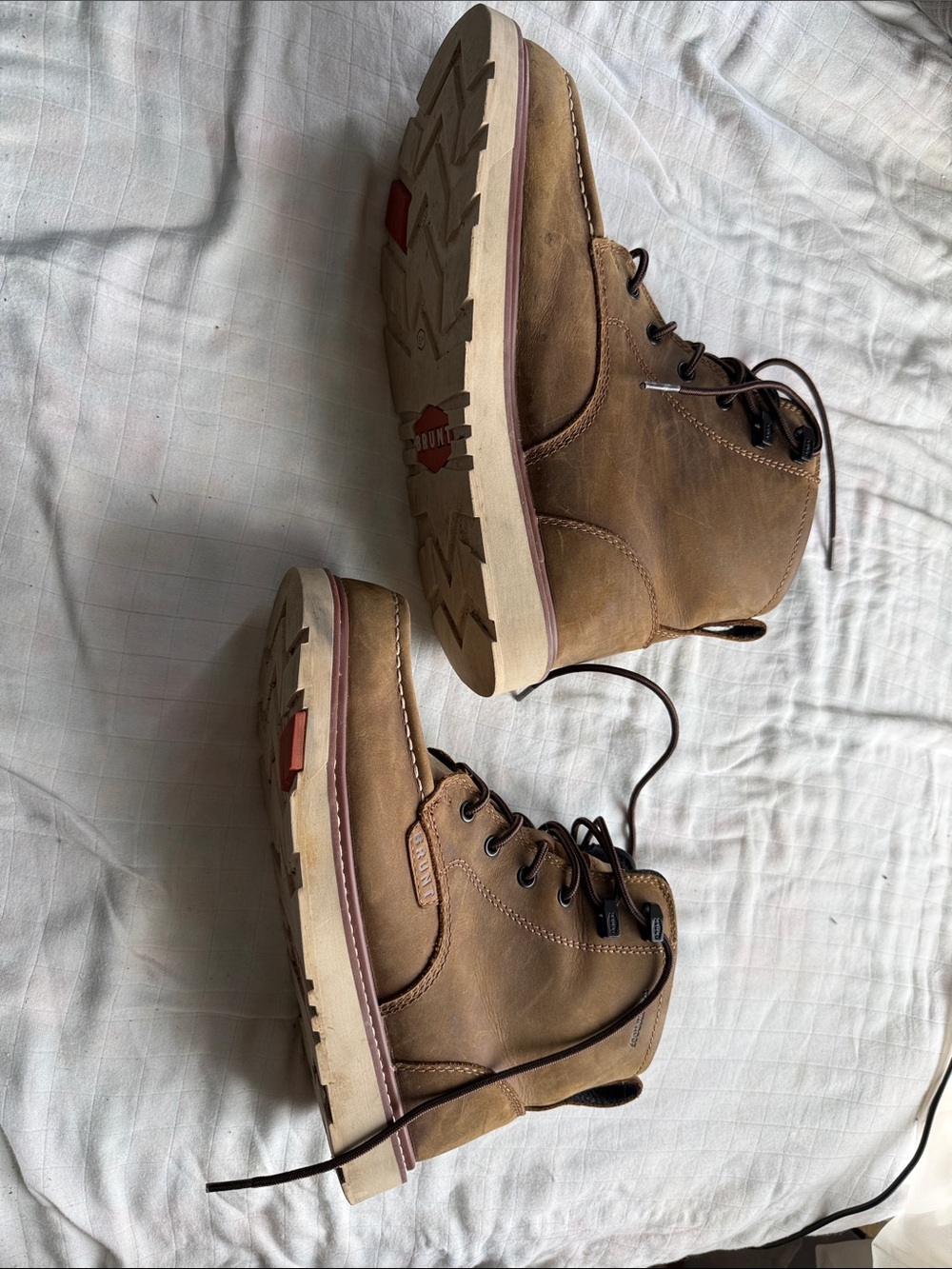 BRUNT The Marin Waterproof Men's Work Boot - Brown - Picture 6 of 7